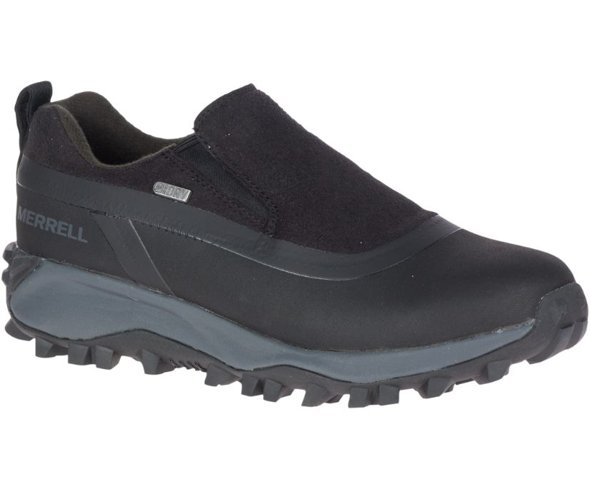 Buty Merrell Thermo Snowdrift Moc Shell Wasserdicht - Buty Trekkingowe Damskie Merrell - Czarne [MNS